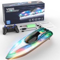 V555 2.4GHZ Cool Light RC Boat